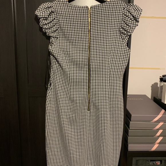 Calvin Klein Gingham Sheath Midi - Picture 3 of 4